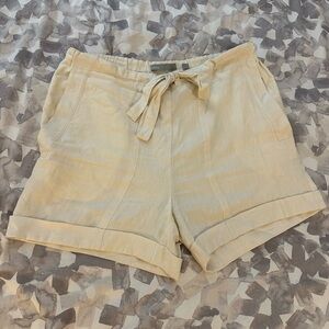 VINCE LINEN SHORTS